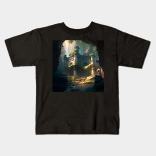 Mountain-top Lost City Kids T-Shirt